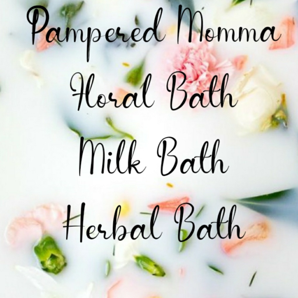 "Floral Unwind" Herbal Tub Tea and soak 🛁🌺🌹